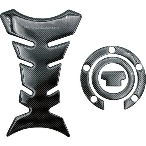 Motorcycle Racing Carbon Fiber Fuel Gas Cap cover Tank Protector Pad Stickers Decal For Yamaha R1 R6 FZ6R FZ1S FAZER FZ6 FZ8 XJ6