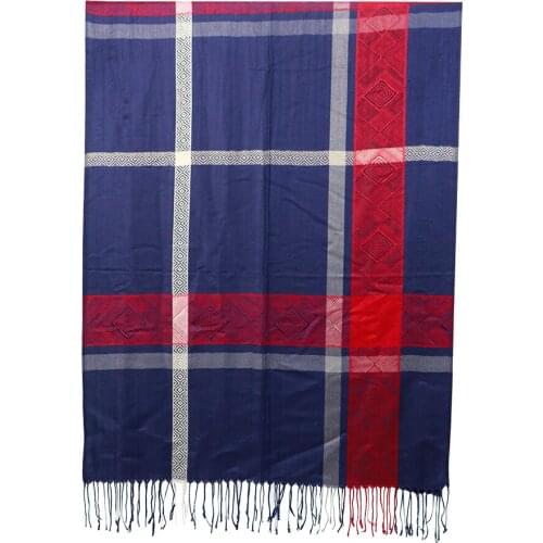 Plaid шарф женский осень платок Long Jacquard Pashmina Shawls bandana шарфы женские