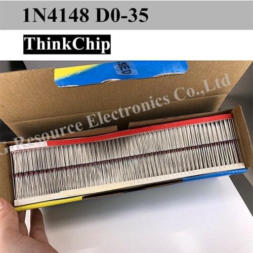 100 Pcs) 1N4148 DO-35 500mW High Speed Switching Diode 100 Volt