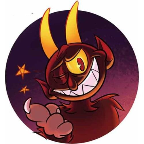 13cm x 12.2cm for Little Devil Car Decals Bumper Window Stickers DIY Waterproof VAN Decoration Laptop