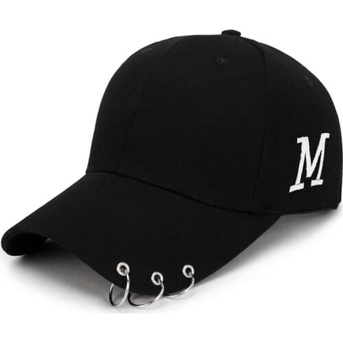 2020 Fashion M embroidery couple embroidered baseball cap Unisex outdoor sports hat ladies sunscreen visor snapback hat