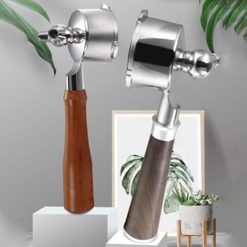 51mm Coffee Portafilter Stainless Steel Dual Nozzle Coffee Machine Portafilter Filter Basket for Dongling/for Homix/for Petrus