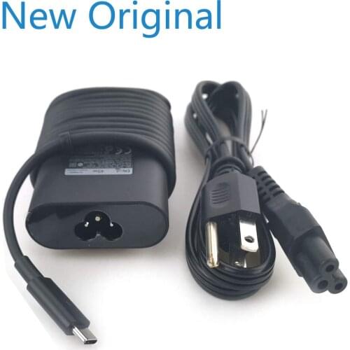 45W AC Power Adapter For Dell XPS 13 9365 9370 9380 Latitude 7275 7370 5175 5285 5290-2in1 7390-2in1 LA45NM150 0HDCY5