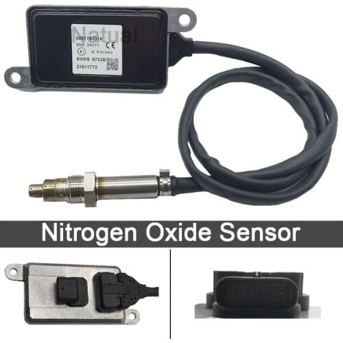 SNS 24V Auto Parts Exhaust Nitrogen Oxide Nox Sensor For IVECO Euro 5 Catalytic Truck Engine 5WK96733B 5WK9 6733B 5801754016