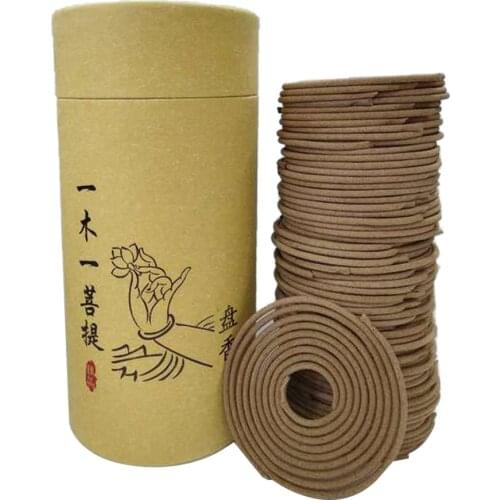 Natural Sandalwood Rose Incense Home Fragrance Coil Incense Air Refreshing 120 Coils Per Box Jasmine Rose
