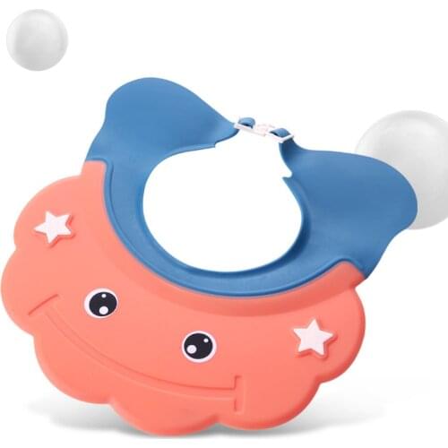 Baby Shampoo Artifact Ear Protection Shampoo Cap Adjustable Waterproof Bathing Shampoo Cap Shower Cap Baby Shampoo Cap