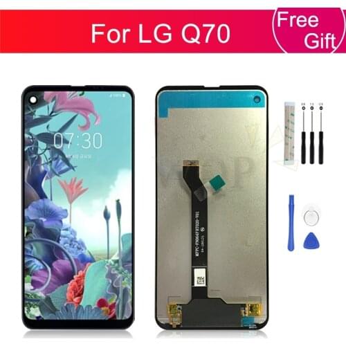 For LG Q70 LCD Display Touch Screen Digitizer Assembly LM-Q730N LMQ620 Display Replacement Repair Parts 6.4"