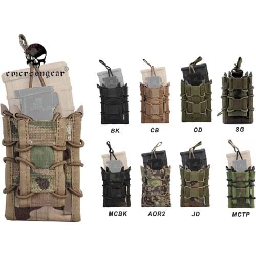 Emersongear Tactical Double Magazine Pouch Airsoft MOLLE EM6346