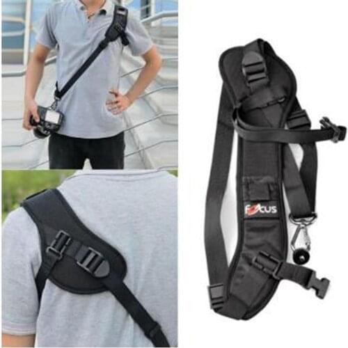 Focus F-1 Quick Carry Speed soft Shoulder Single Shoulder Sling Belt Camera Strap for Canon Nikon Sony Cameras