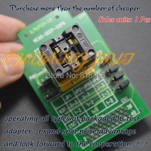HEAD-SEEP-SSOP8 Programmer adapter tssop8 socket for GANG-08 Programmer