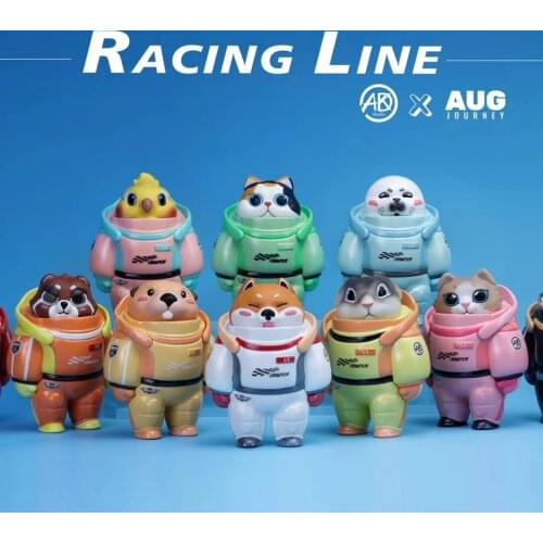 Space Adventure Junior Drivers License Series Blind Box Kawaii Figure Doll Collection Decoration Cute Anime Model Toys Gifts