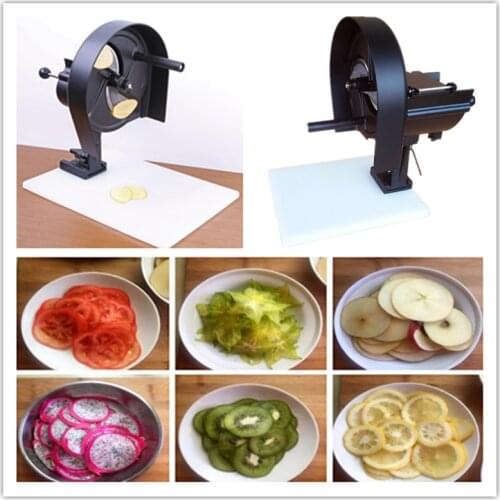 Small manual yams slice cutter taro and lemon chips cutting machine bamboo shoot slicing machines