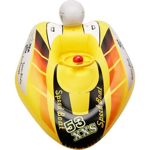 2021 New Inflatable Float Seat Boat Baby Pool Swim Ring Swimming Safe Raft Kids Water Car For Baby Water Fun Toys Birthday Gifts