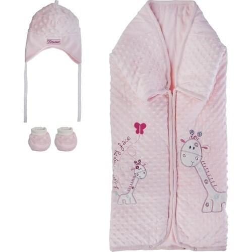 Bebessi 772 Girl Zürafalı Blanket