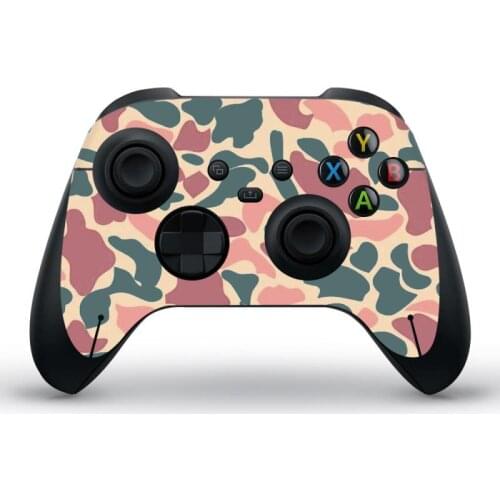 Anti-skid Colorful Camo Case Cover Skin Sticker For Xbox One X S PS5 Controller Slim Controller Sticker Skin Decal Accessory
