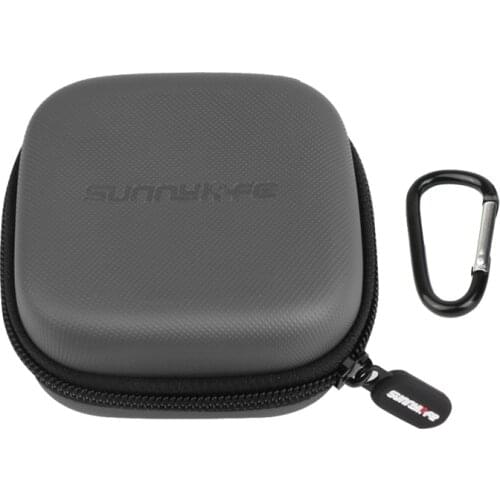 Sports camera mini Carrying case protection bag Portable box with D Keychain buckle for dji OSMO ACTION camera Accessories