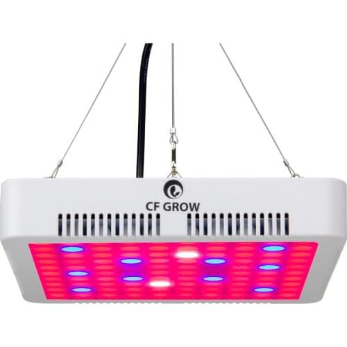 CF Grow 300W Panel LED Grow Light 7 bands 100pcs SMD3030 Full Spectrum Plant Grow Lamp for Indoor Greenhouse Hydroponics Growing