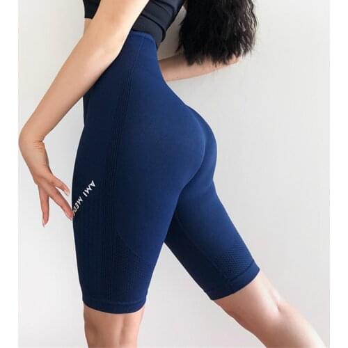 2021 Women High Waist Gyms Leggings For Women Fitness Short Leggings Pant Short GYM Running Athletic Short Compression Legging