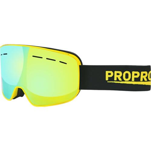 Hot Sale Snow Goggles Snowboard Men Women Double Layers Anti-Fog Skiing Glasses Snow Mask Eyewear With Myopia Holder