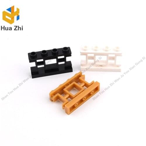 Building Blocks Parts 32932 10PCS Fence 1 x 4 x 2 Ornamental Asian Lattice with 4 Studs LEGOING MOCS Education