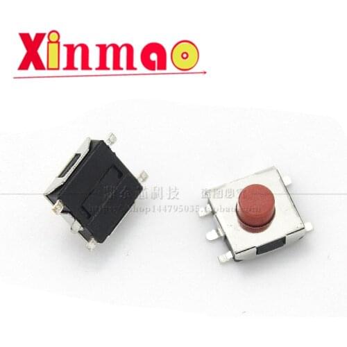 10PCS 6.2 * 6.2 five foot red handle red head touch switch 6x6x2.5 / 3.1 / 4.3/5mm key switch patch10PCS 6.2 * 6.2 five foot red