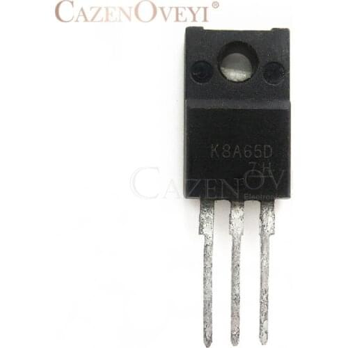10pcs/lot TK8A65D TK8A65 K8A65D TO-220F 650V 8A new original In Stock