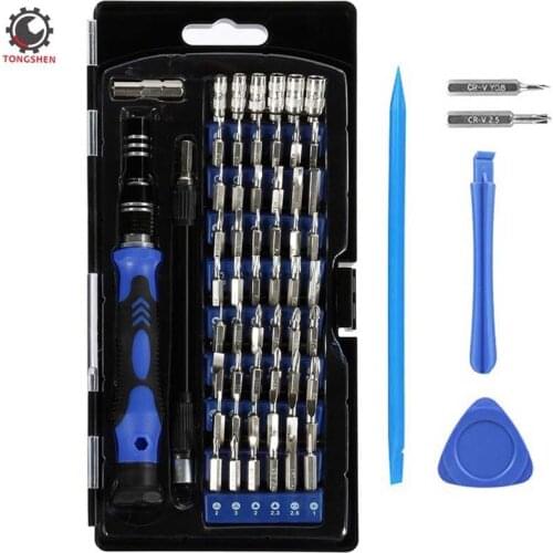 63Pcs Precision Screwdriver Tool Kit with 56 Bit Magnetic Screwdriver Kit Professional Electronics Repair Tool Kit for Phone