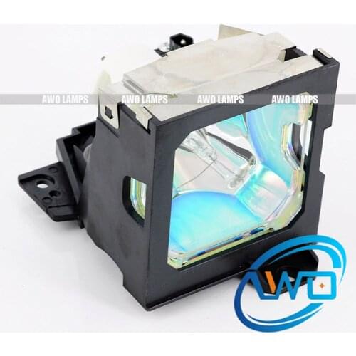 AWO Compatible Projector Lamp ET-LA780 with Cage for PANASONIC PT-L750/L780/L780NT/LP1X100/LP1X200NT/PT-L750U/PT-L780U/PT-L780NT