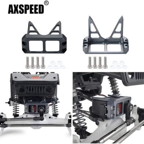 AXSPEED Metal Above Axle Servo Mount Protective Cover Seat for Axial Wraith 90048 RR10 1/10 RC Crawler Car Upgrade Parts