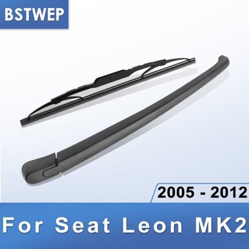 BSTWEP Rear Wiper & Arm for Seat Leon MK2 2005 2006 2007 2008 2009 2010 2011 2012