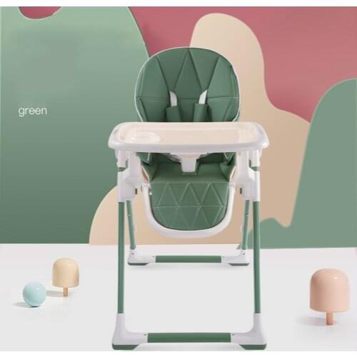Baby Dining Chair Baby Multi-Functional Portable Foldable Simple Children Dining Chair Household Eating C055