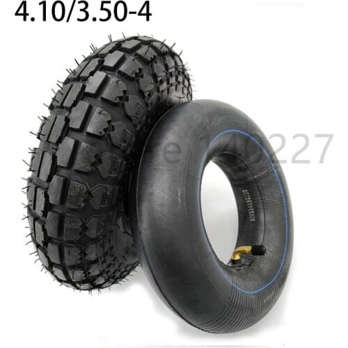 KENDA 4.10/3.50-4 Inner Outer Tyre 410/350-4 Pneumatic Wheel Tire for Electric Scooter, Trolley Accessories