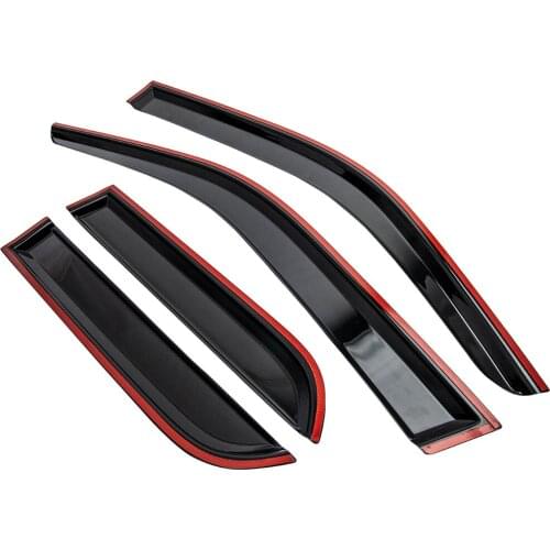 Window Visor Shade Shields Visors Rain Guards For Ford Escape 2001-2012 4Dr