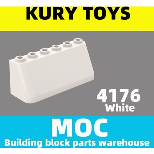 Kury Toys DIY MOC For 4176 Building block parts For Windscreen 2 x 6 x 2 For Door-Window