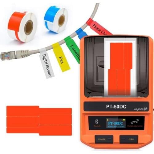 Small Cheap Bluetooth Label Printer Machine Printing Without Ink For Industry Thermal Printer