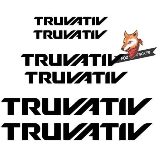 Bicycle frame stickers road bike mountain bike MTB Track bike TT bike cycle decal reflective stickers for TRUVATIV stickers