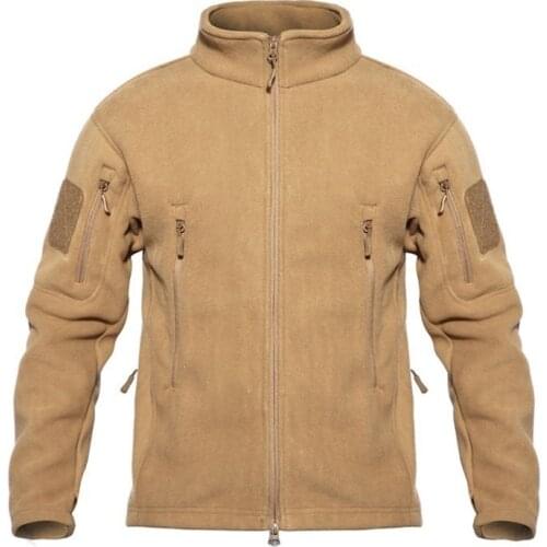 Winter Warm Fleece Tactical Jackets Men Military Windproof Thicken Multi-pocket Jackets Casual Hoodie Coat Clothing