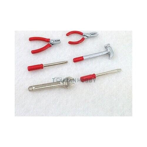 1/10 RC Crawler Car Red Metal Tools Accessory Spare TH01417-SMT4