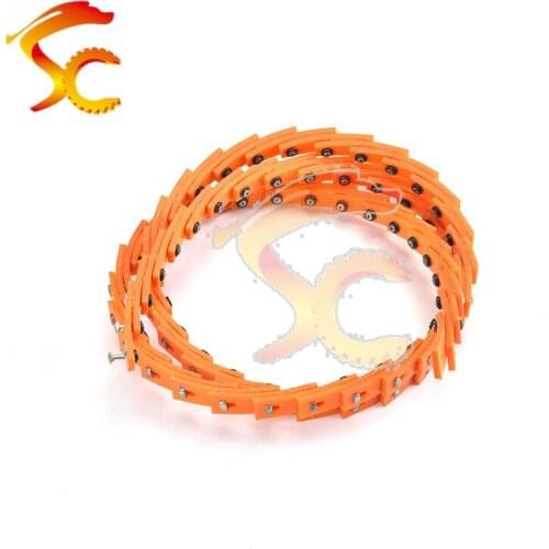 1meters with the Nail M width 10mm color orange polyurethane v-belt Free Shipping