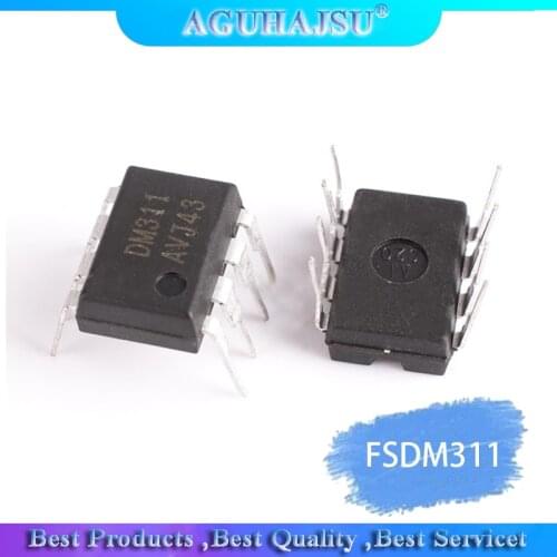 10pcs/lot FSDM311 DIP-8 DM311 DIP8 LCD management chip switch IC