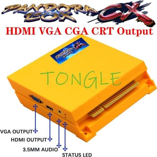 2021 Pandora Box CX 2800 in 1 Arcade Version Board Can Save Game For Console Arcade Machines Have 3P 4P Game Scan Line 3D Tekken