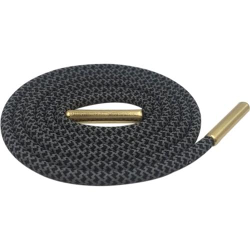 30pairs/Lot)Weiou Running Walking Round 3M Reflective Shoelaces With Metal Aglets Gold Silver Gunblack Safety Laces For Men