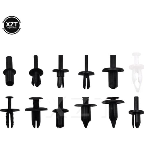 350Pcs Mixed Auto Fastener Clip Car Body Push Retainer Pin Rivet Bumper Door Trim Panel Retainer Fastener Kit Car Accessories