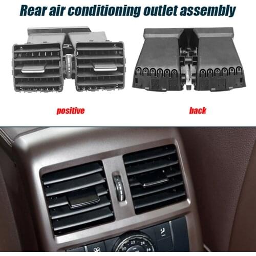 A/C Air Vent Rear Personal Car Center Console Easily Installation Elements for Mercedes Benz ML GL GLE GLS Class W166