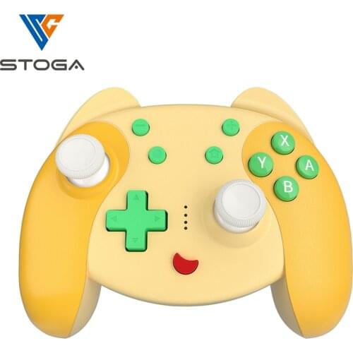 Stoga Wireless Bluetooth Gamepad NFC Game Remote Controller Pro Wake Up Sensor Six-axis Turbo Console For Nintendo Switch PC