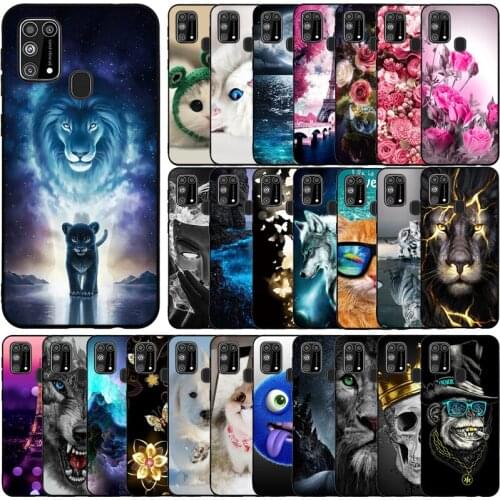 For Samsung Galaxy M31 Case 6.4" Silicone Soft TPU Protective Shell Cover Phone Case For Samsung M31 M 31 M315 Case Bumper Coque