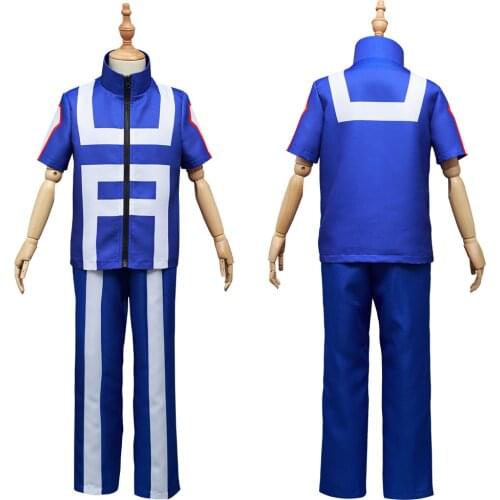 Boku no My Hero Academia Midoriya Izuku Cosplay Costume Kids Children Halloween Carnival Suit