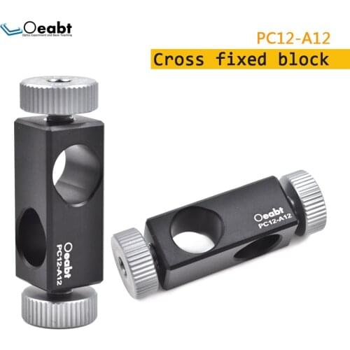PC12-A12 cross fixed frame 90 degree right angle clamp stainless steel post clamp block post clamp For Optical Experiment