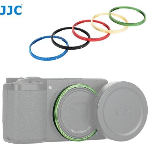 JJC Durable Aluminium Lens Ring For Ricoh GR III GRIII GR3 Camera Replaces Ricoh GN-1 Lens Decoration Ring Cap