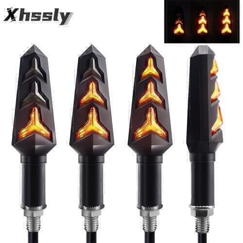 Motorcycle Turn Signals Light LED Stop signal Indicator Flasher For SUZUKI Sv 1000 Gs 500 Katana 600 Dl650 Bandit 600 Gsx 750F